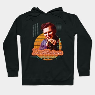 Doc watson \\ Retro Art Hoodie